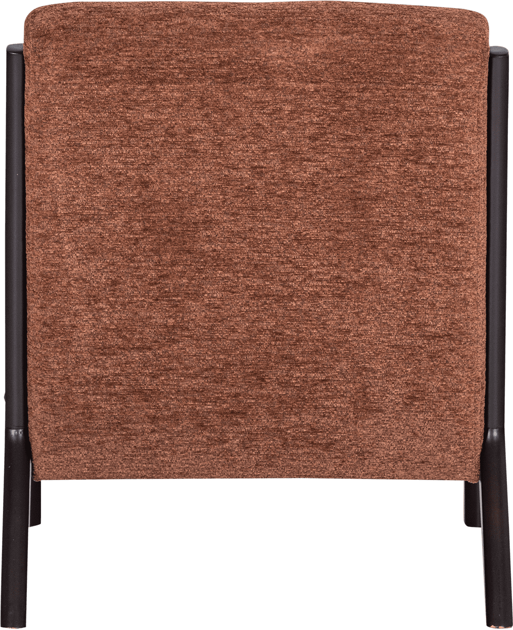 WOOOD Mark fauteuil chenille bruin Bruin Fauteuil