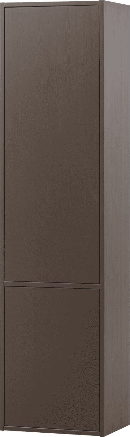 WOOOD Meggy smalle opbergkast 55cm grenen middenbruin Middenbruin Bergkast|Kast