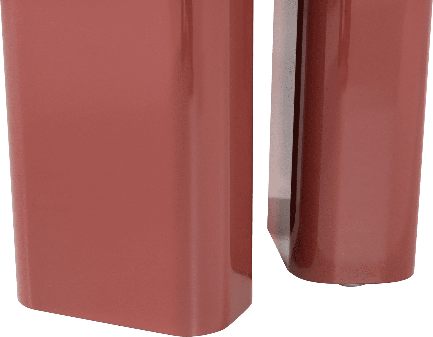 WOOOD Orivo bijzettafel hout hoogglans roodroze Rood/roze Bijzettafel