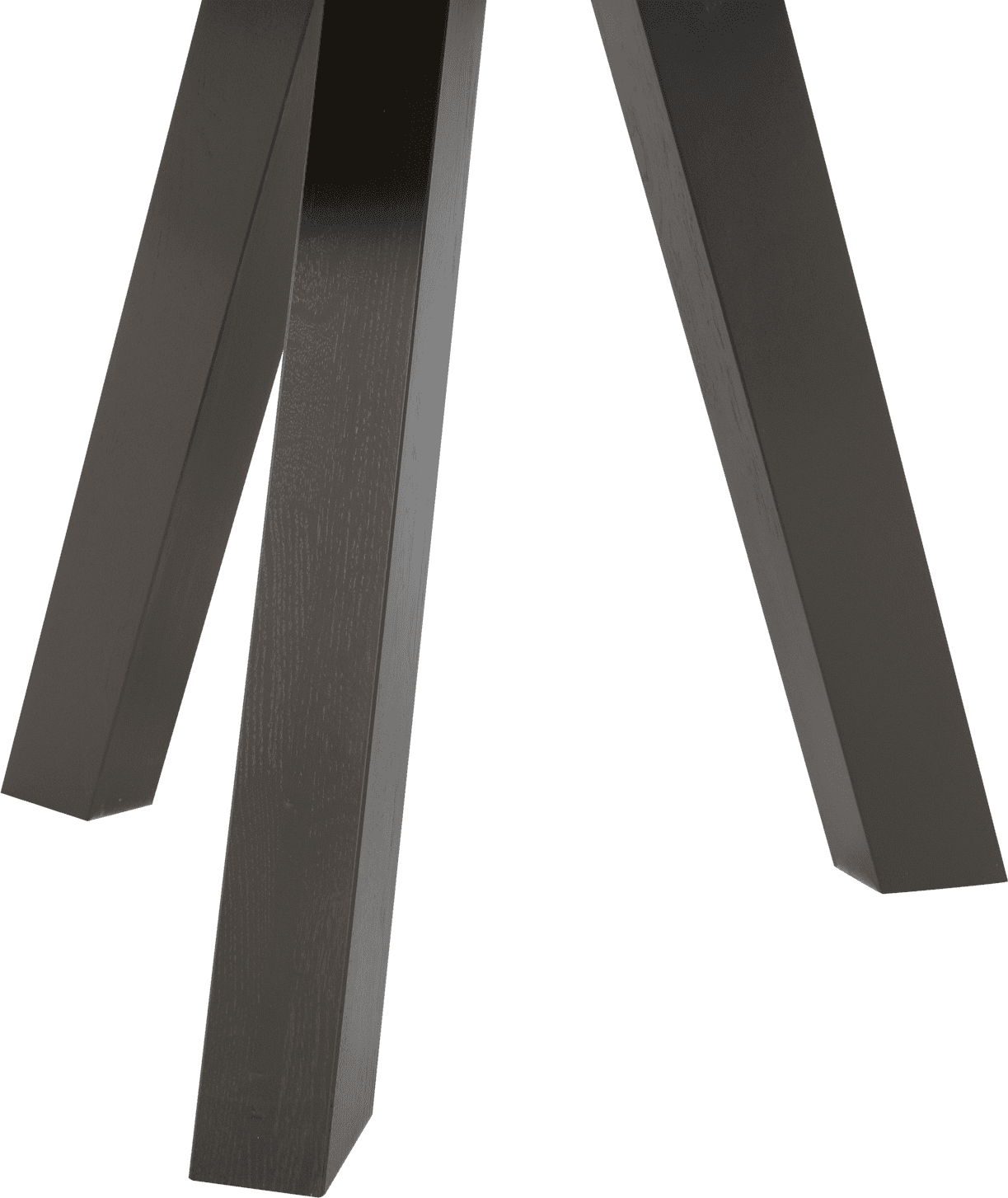 WOOOD Rhonda eettafel o129cm eiken middenbruin Middenbruin