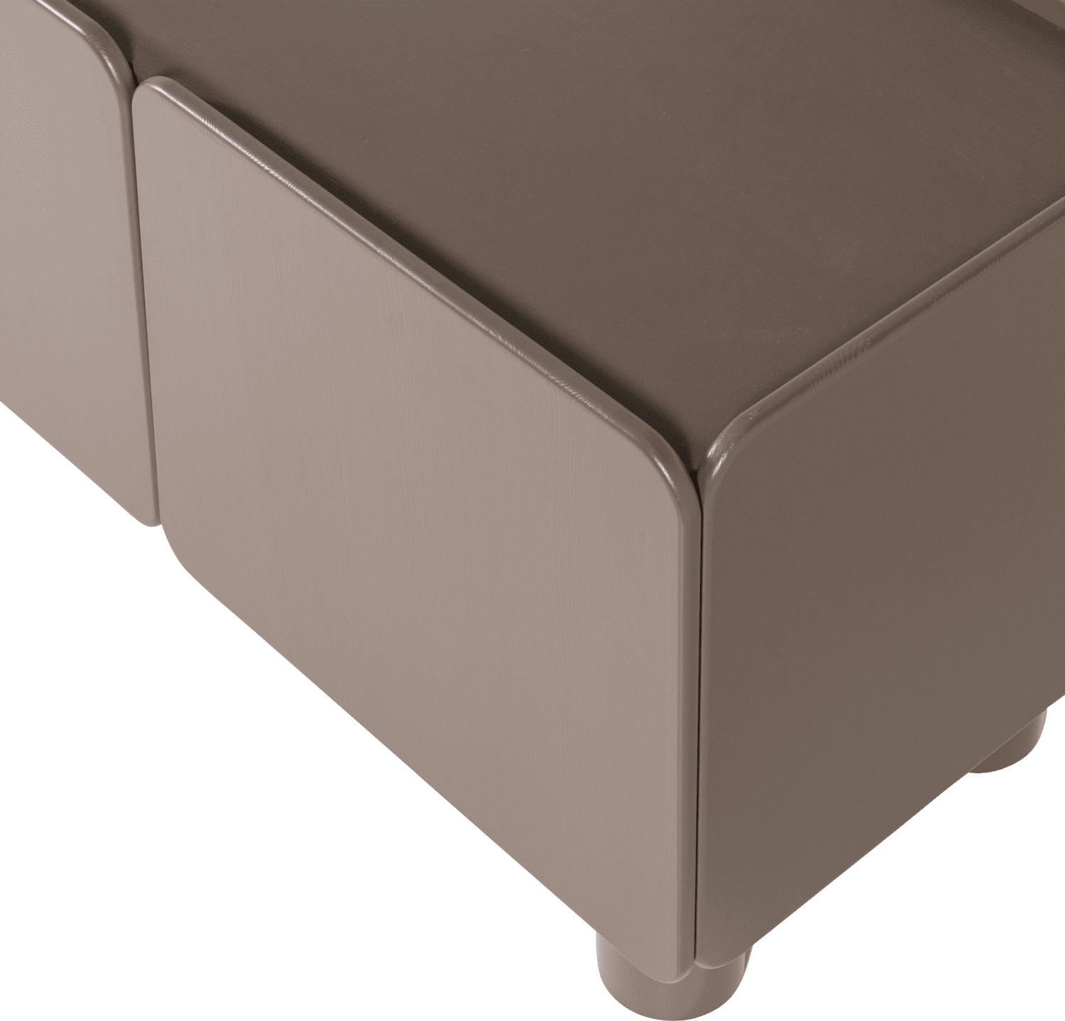 WOOOD Root tv meubel 200cm grenen truffel bruin Truffel bruin Tv-meubel|Tv-dressoir