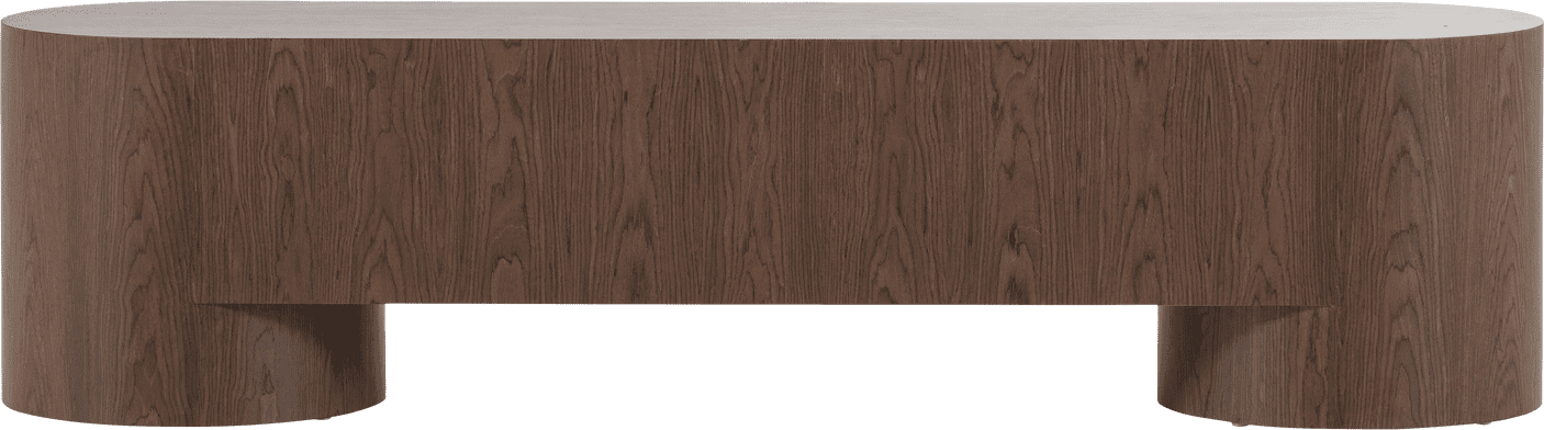 WOOOD Velari tv meubel hout fineer bruin Bruin Tv-meubel|Tv-dressoir