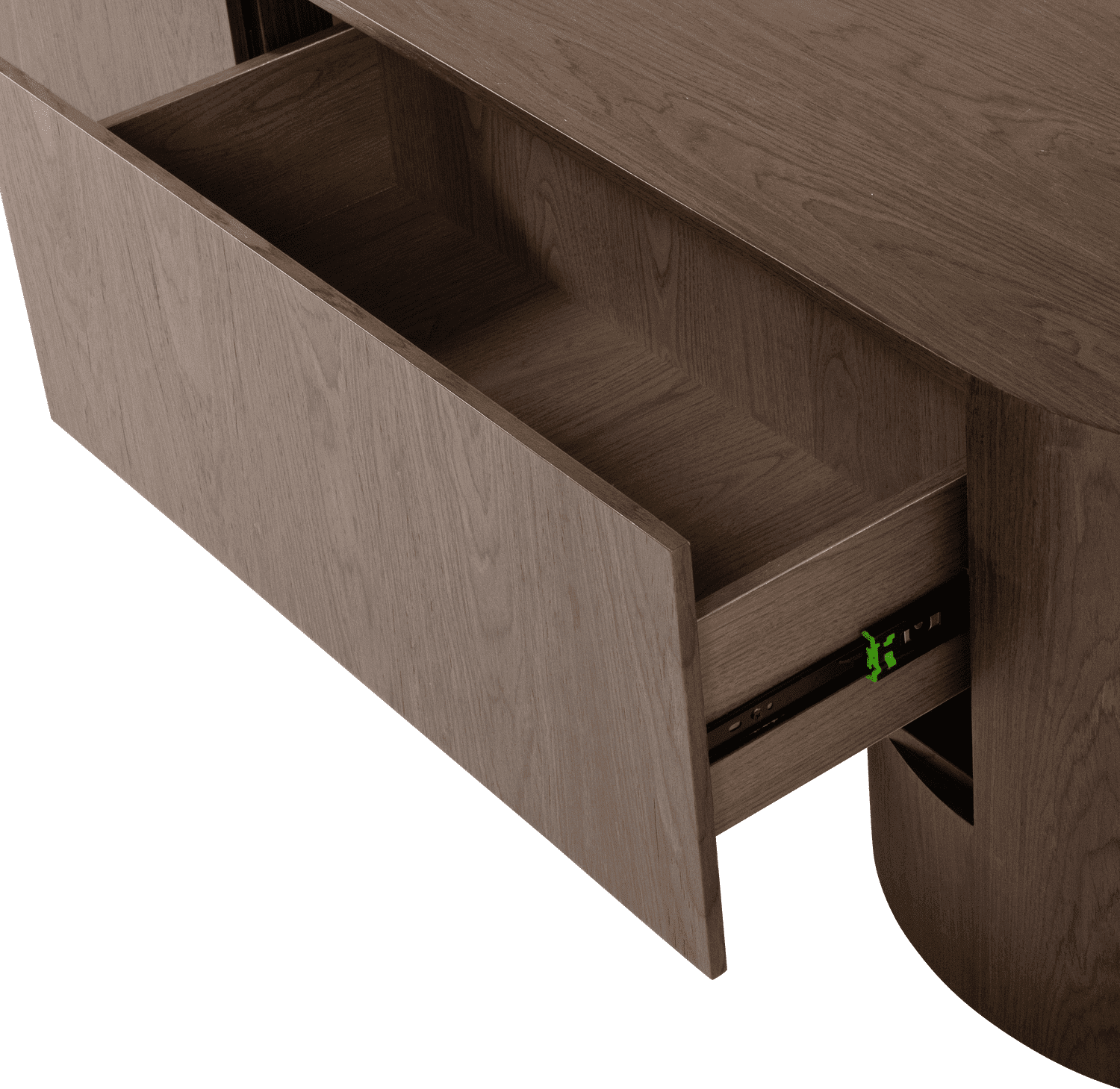 WOOOD Velari tv meubel hout fineer bruin Bruin Tv-meubel|Tv-dressoir