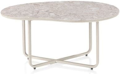 Xooon Rota bijzettafel 71,5 x 40 cm - keramiek terrazzo Bijzettafel