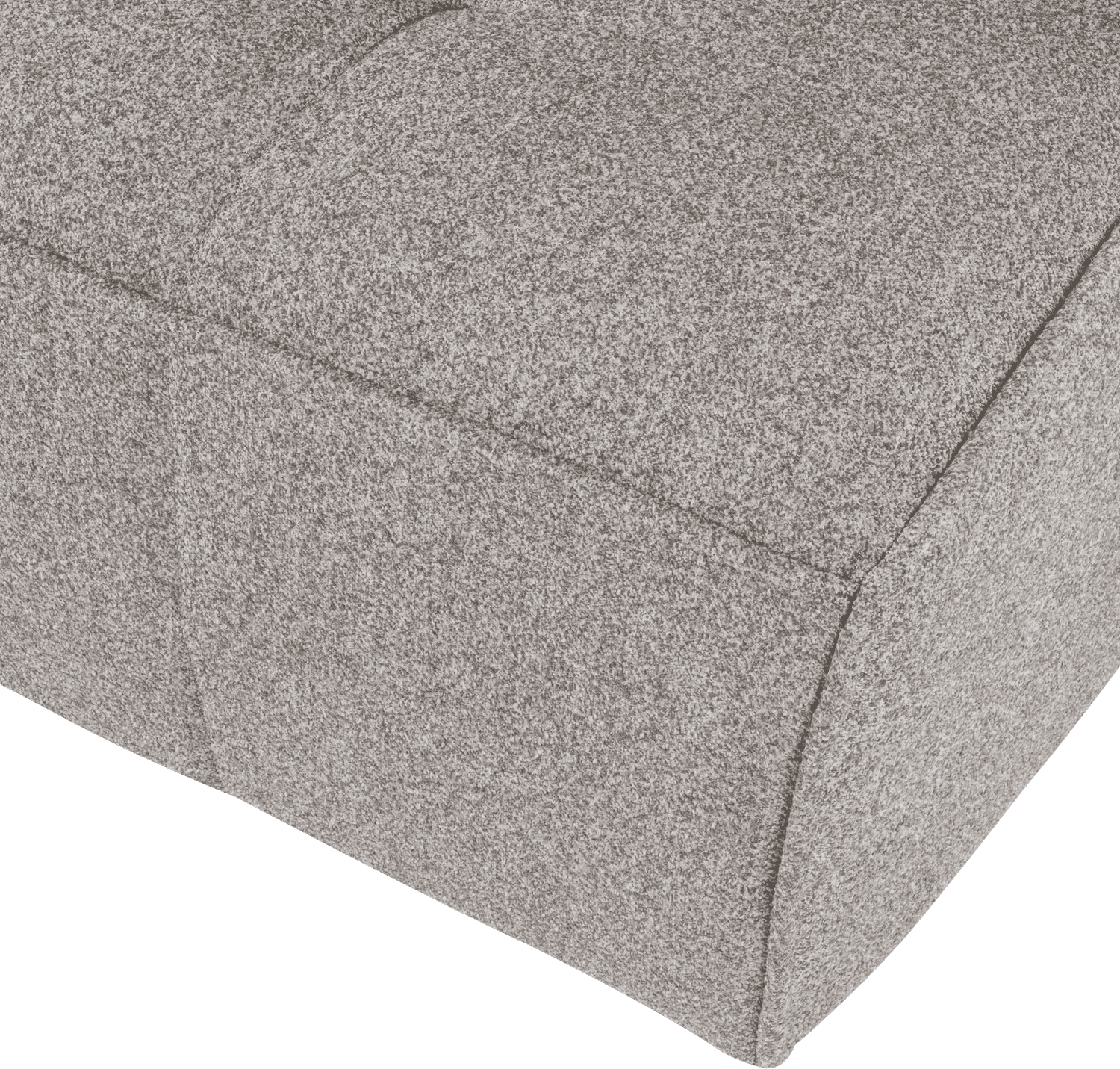 vtwonen Cluster 3-zitsbank boucle warm grijs Warm grijs 3-zitsbank