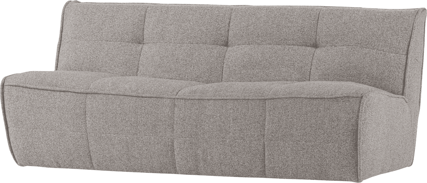 vtwonen Cluster 3-zitsbank boucle warm grijs Warm grijs 3-zitsbank