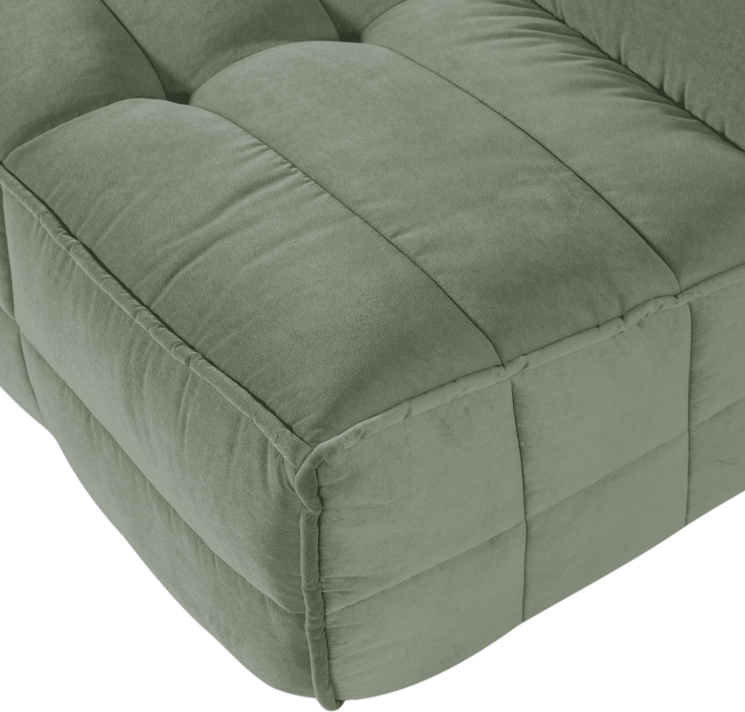 vtwonen Cluster 3-zitsbank velvet pistache groen Pistache groen 3-zitsbank