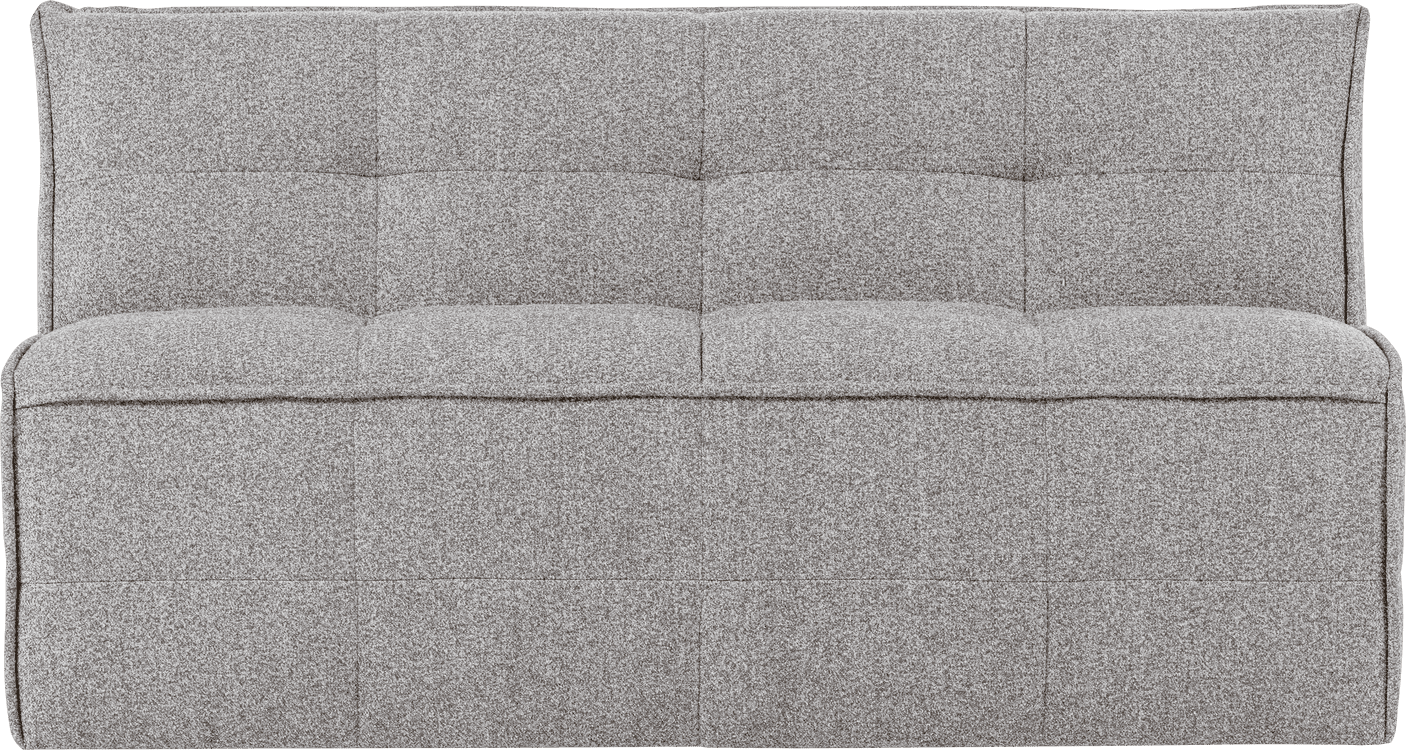 vtwonen Cluster eetbankje met rugleuning boucle warm grijs Warm grijs Eetkamerbank