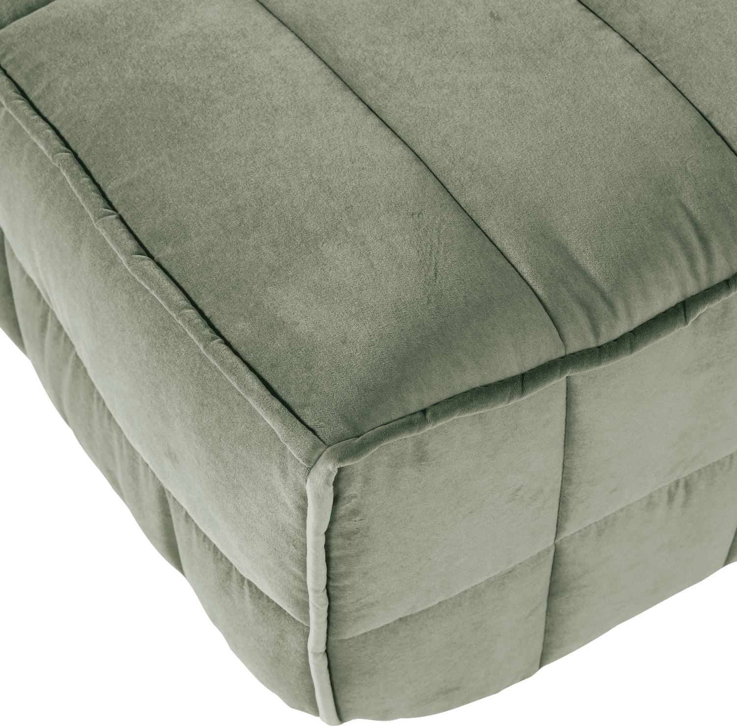 vtwonen Cluster hocker velvet pistache groen Pistache groen Hocker
