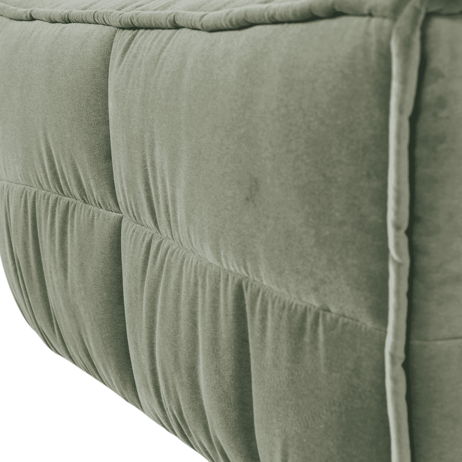 vtwonen Cluster hocker velvet pistache groen Pistache groen Hocker