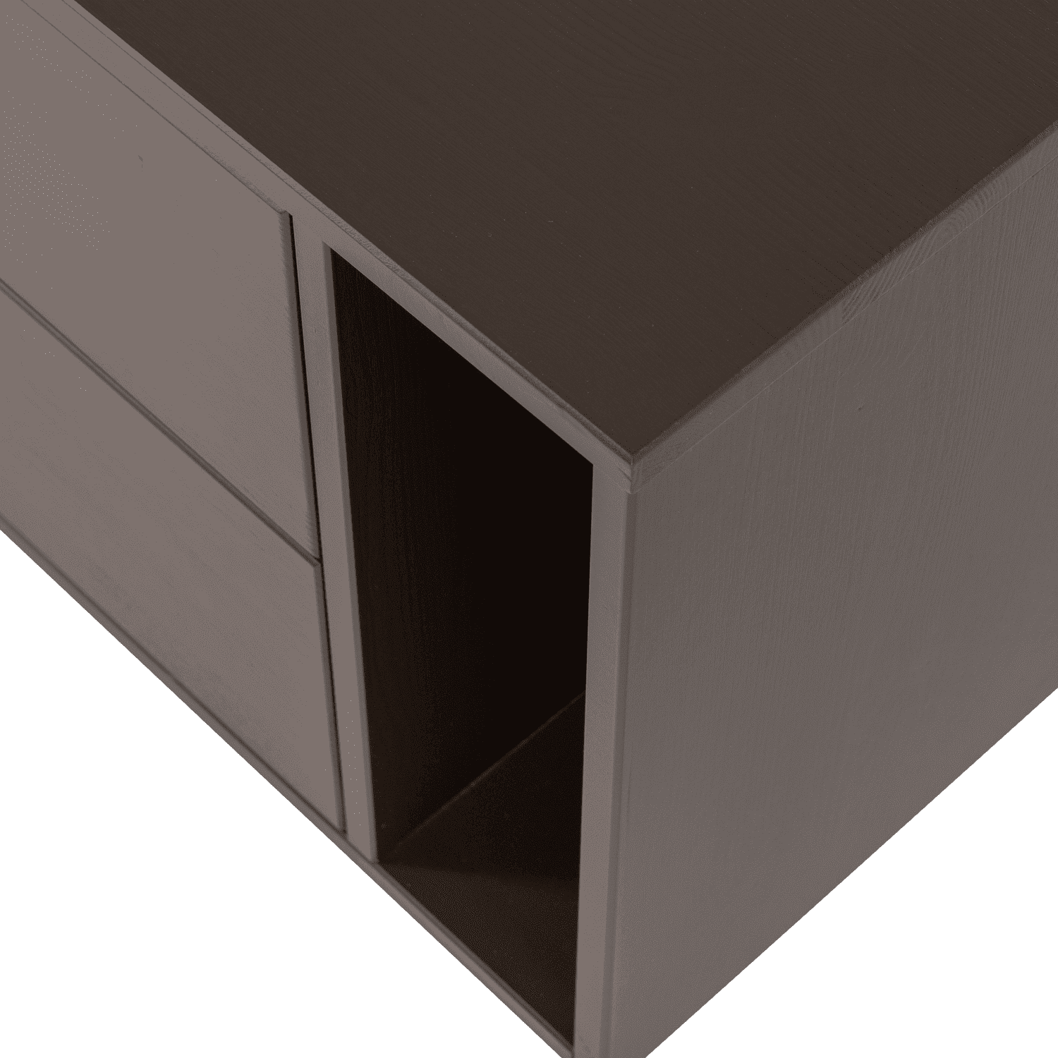 vtwonen Settle down tv meubel 200cm grenen middenbruin Middenbruin Tv-meubel|Tv-dressoir