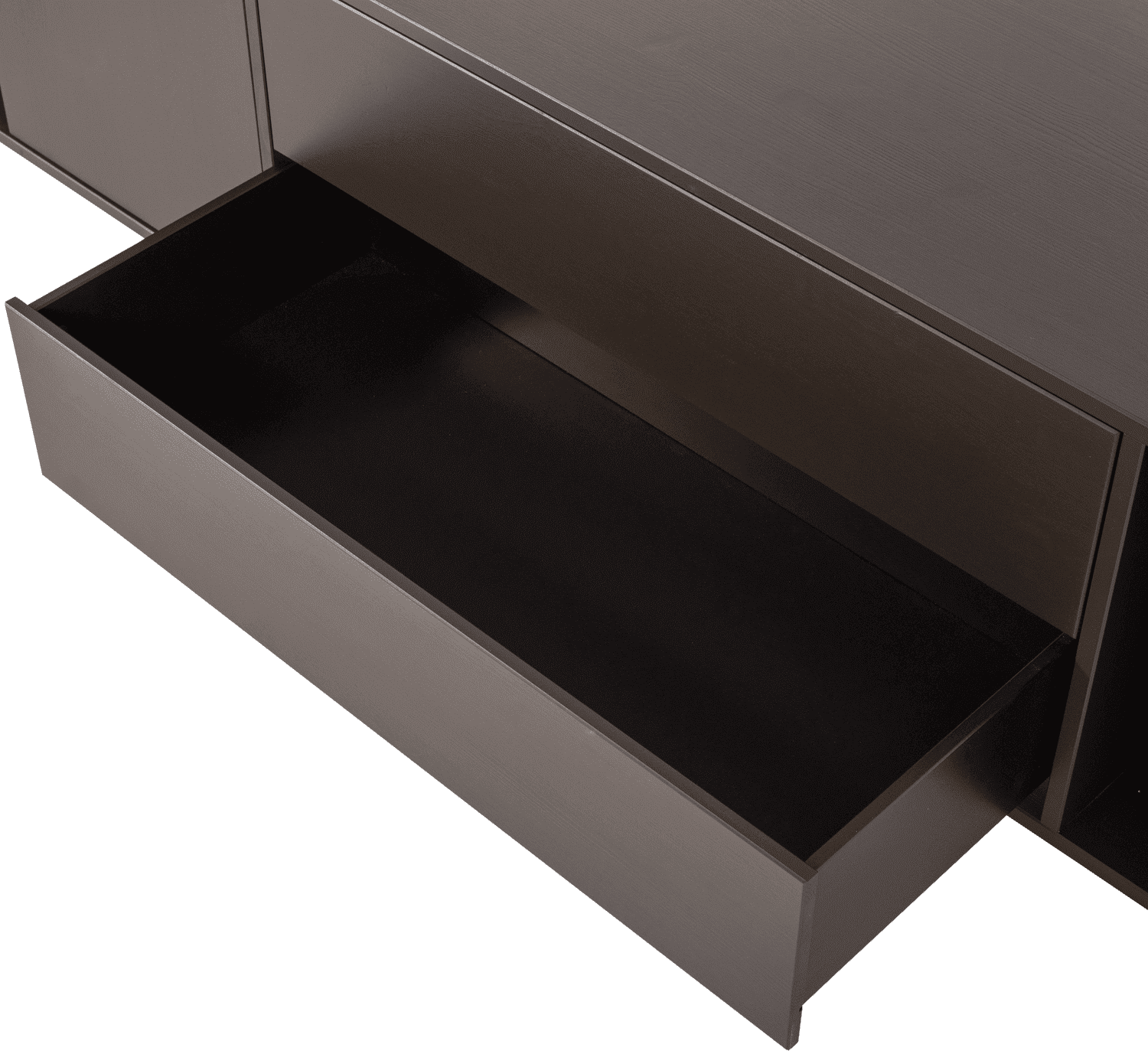 vtwonen Settle down tv meubel 200cm grenen middenbruin Middenbruin Tv-meubel|Tv-dressoir