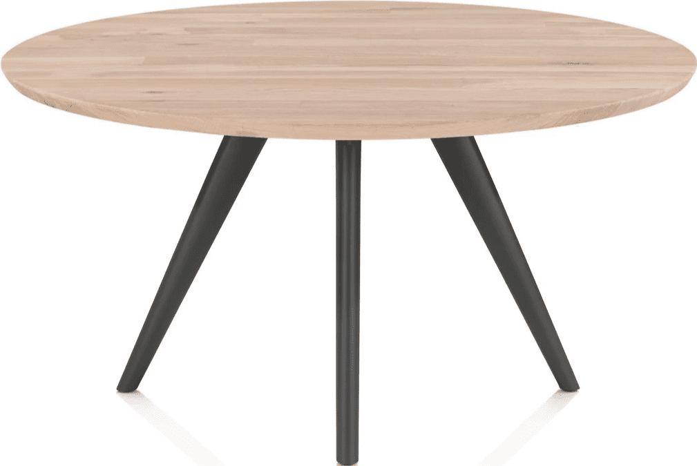 Arvada eettafel 140 cm rond - metal graphite