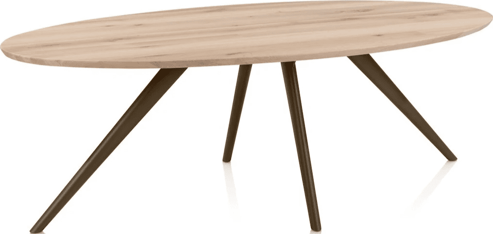 Arvada eetkamertafel 220x110 cm ellips - Afbeelding 2