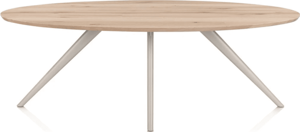 Arvada eetkamertafel 220x110 cm ellips