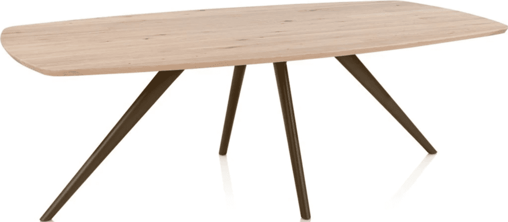 Arvada eetkamertafel 220x110 cm ovaal - Afbeelding 2