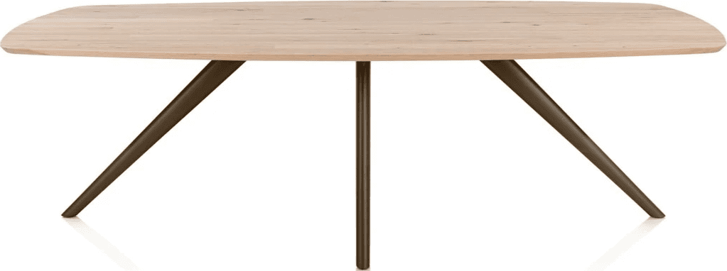Arvada eetkamertafel 250x110 cm ovaal