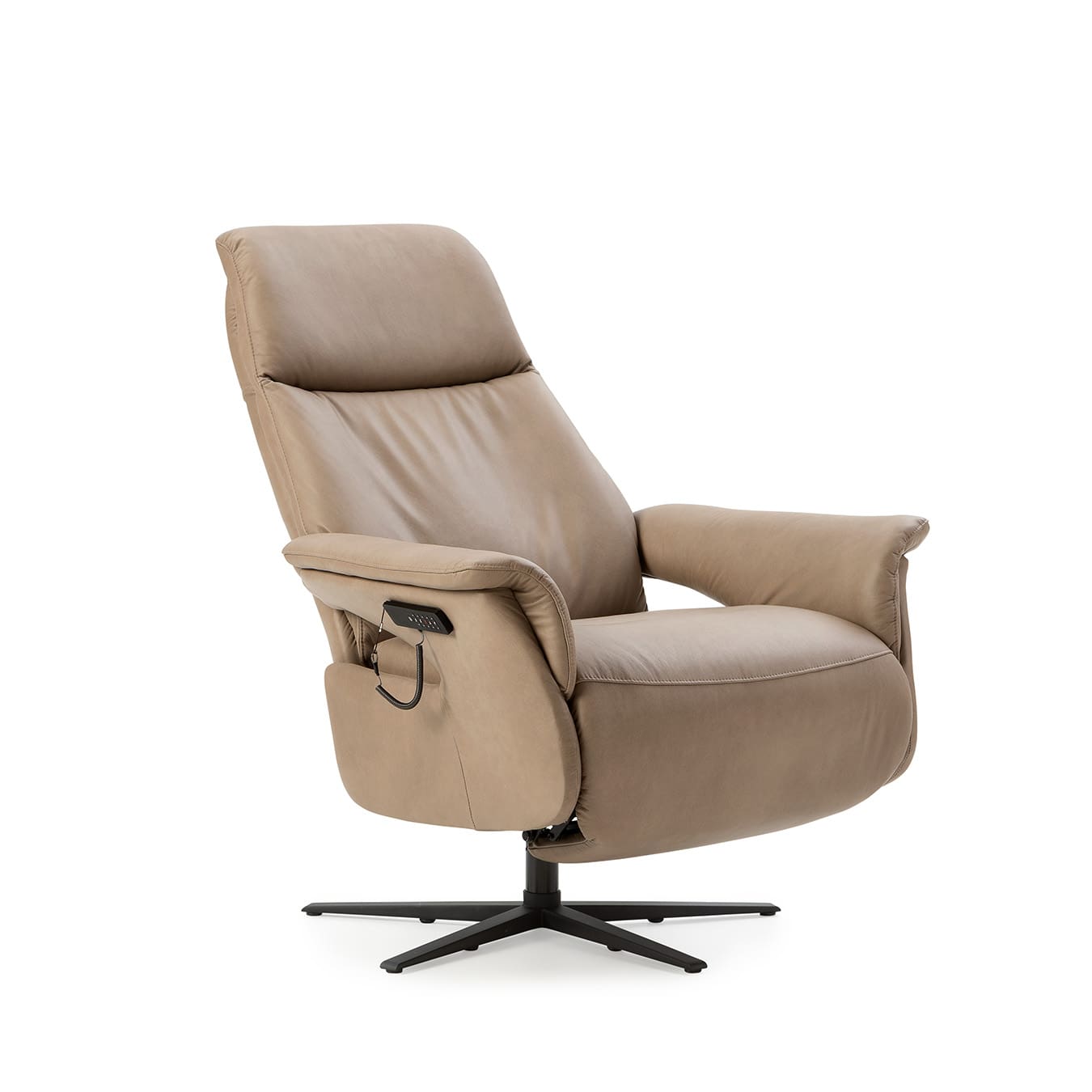 Feelings Wonen meubelen Comforta relaxfauteuil l + 5m + tilt Grijs Grijs Relaxfauteuil