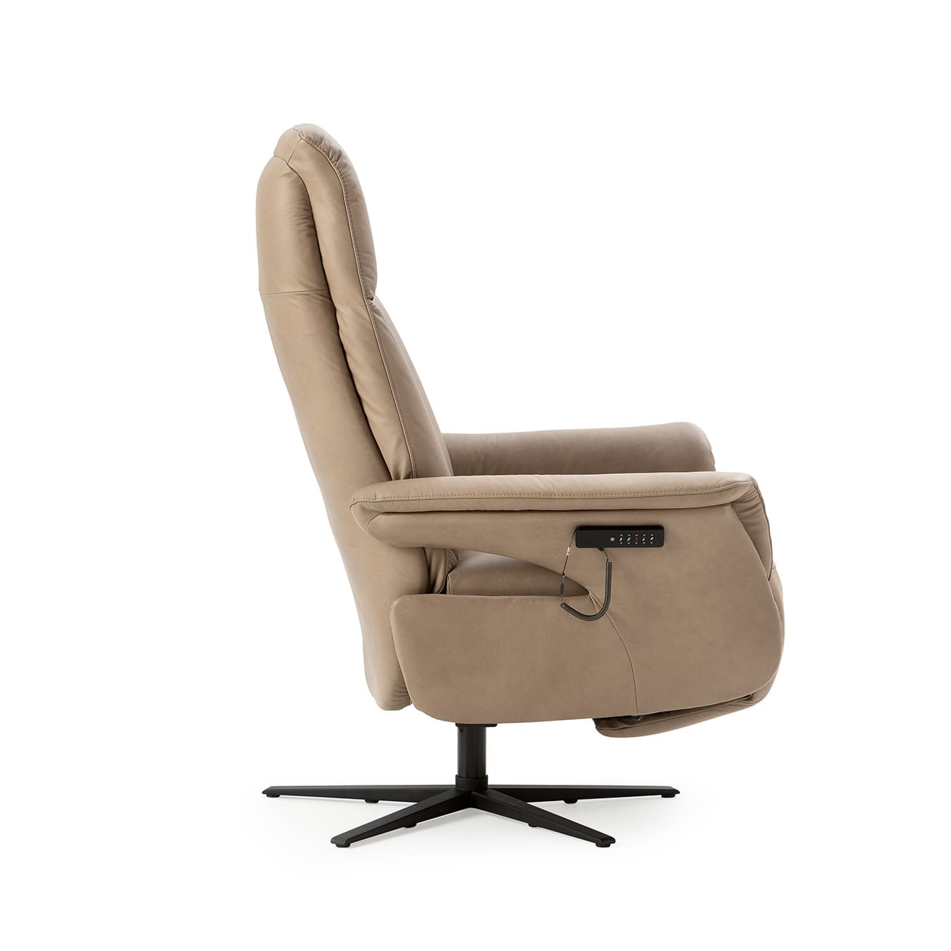 Feelings Wonen meubelen Comforta relaxfauteuil l + 5m + tilt Grijs Grijs Relaxfauteuil