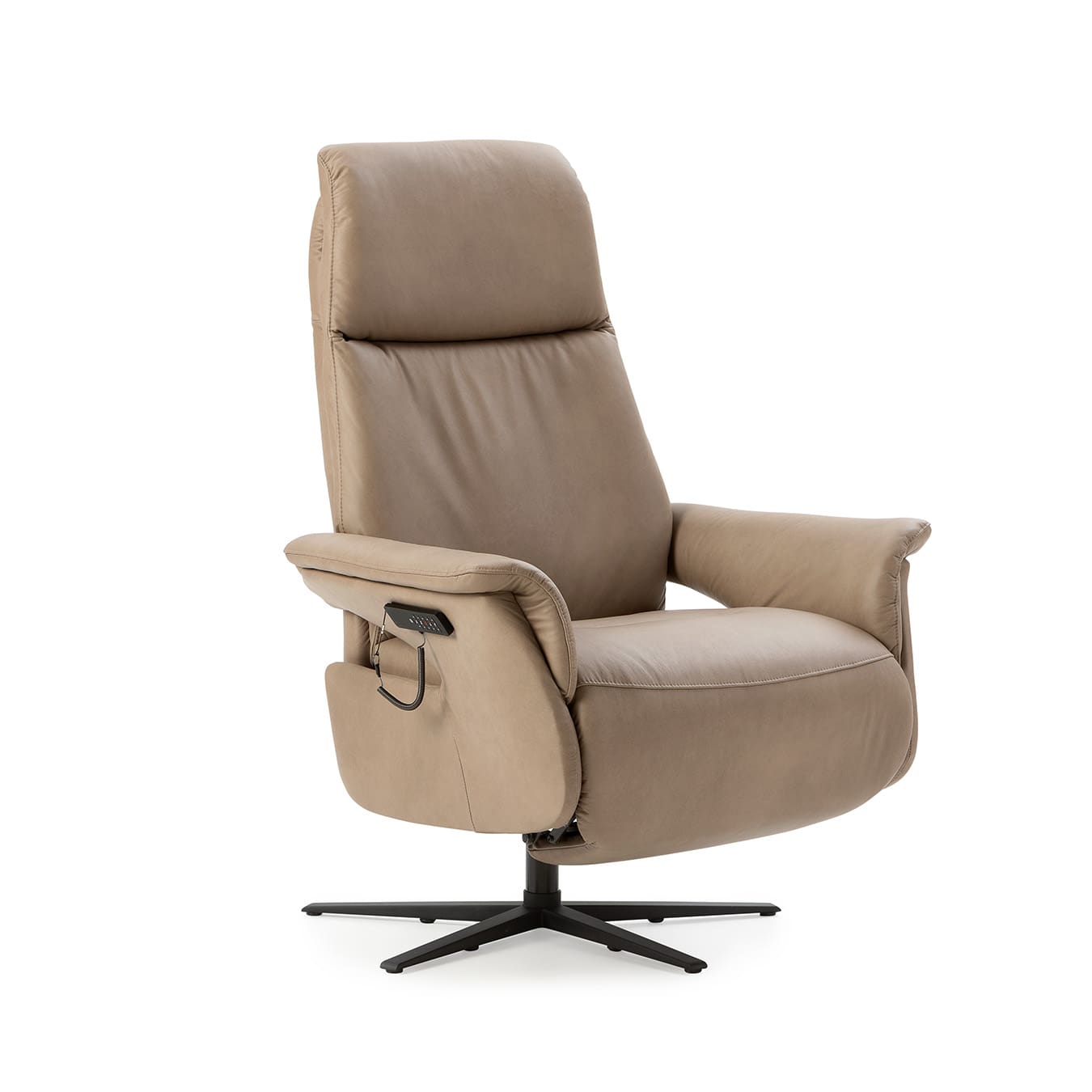 Feelings Wonen meubelen Comforta relaxfauteuil l + 5m + tilt Grijs Grijs Relaxfauteuil