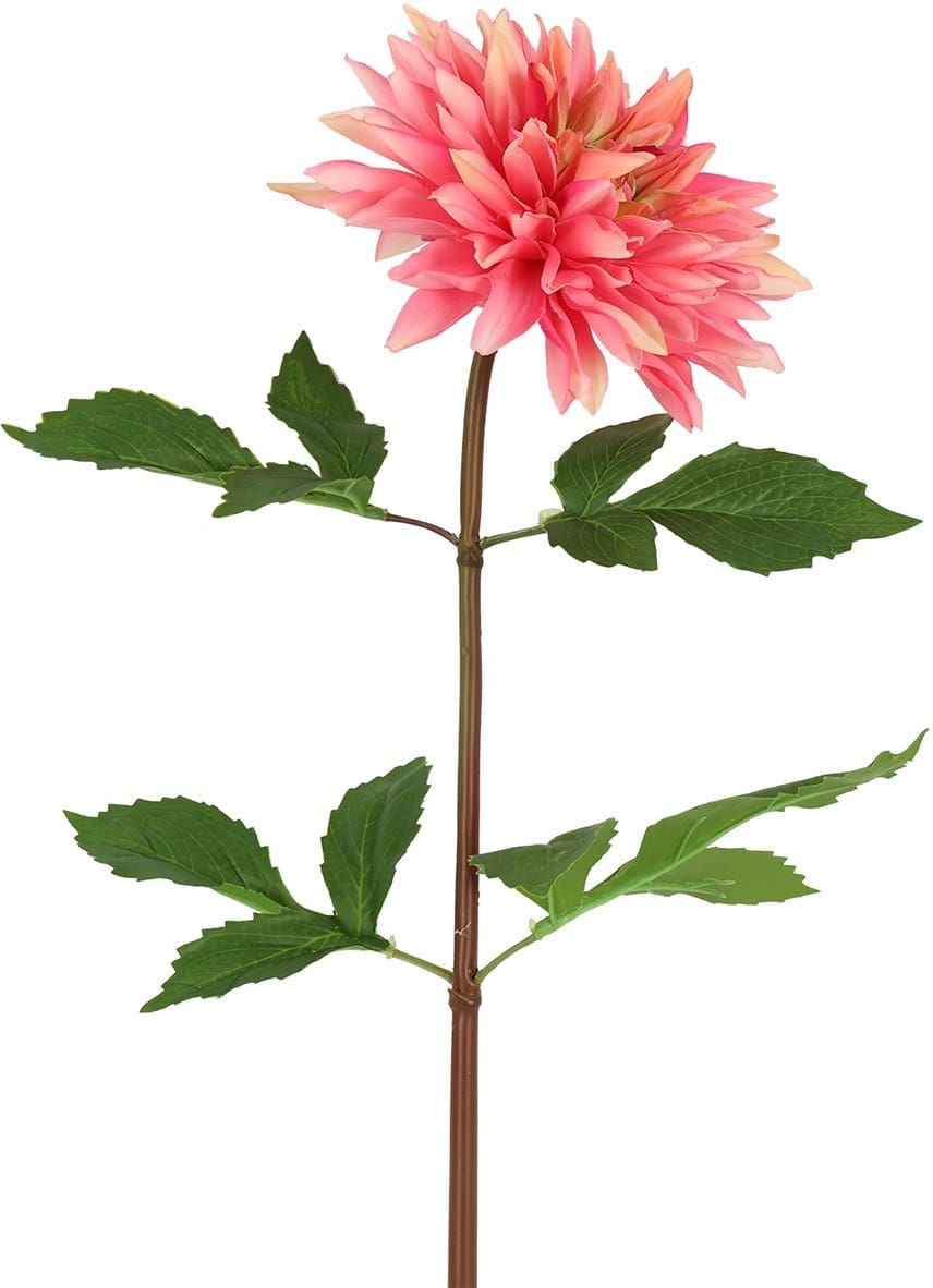 Feelings Wonen meubelen Dahlia kunstbloem donkerroze Roze Kunstbloem