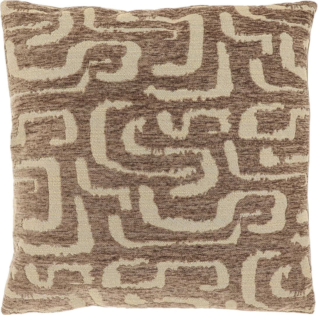 Feelings Wonen meubelen Liam sierkussen taupe 45x45 Taupe Sierkussen