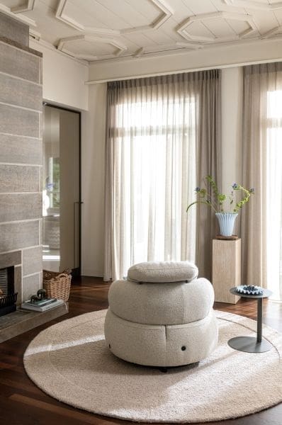 Henders & Hazel Hollywood homecinema draaifauteuil stof cloudy,met relaxsysteem verstelbare rug - olijf Groen Fauteuil