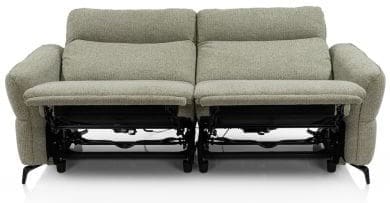 Henders & Hazel Royan 3,5 zitsbank met relaxfunctie (2x 2 motoren) Bank