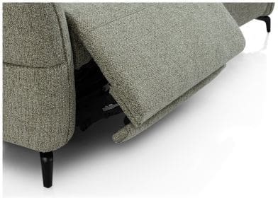 Henders & Hazel Royan 3,5 zitsbank met relaxfunctie (2x 2 motoren) Bank
