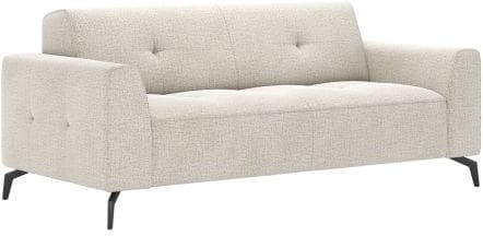 Henders & Hazel Tarra 2.5-zitsbank + pocket - livigno Beige|Wit Bank