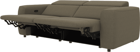 Henders & Hazel Tobarra 3-zitsbank - 2 x relax-systeem pocket vering - livigno Bank
