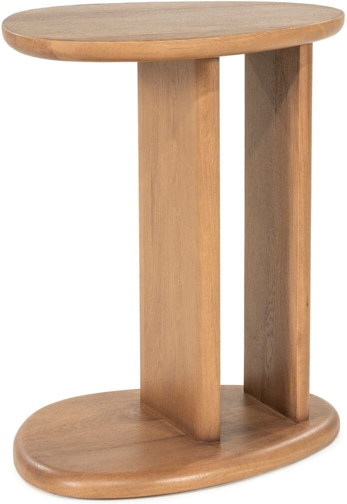 INHOUSE Bijzettafel Lori lichtbruin Bruin Bijzettafel