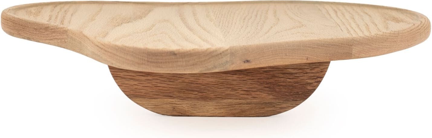 INHOUSE Dienblad Sofa Tray eikenhout Bruin Woonaccessoire