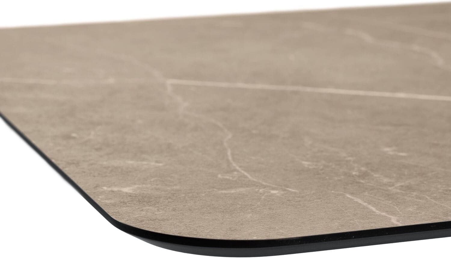 INHOUSE Eettafel Canarias rechthoekig marmerlook grijs 240x100cm Grijs Eettafel