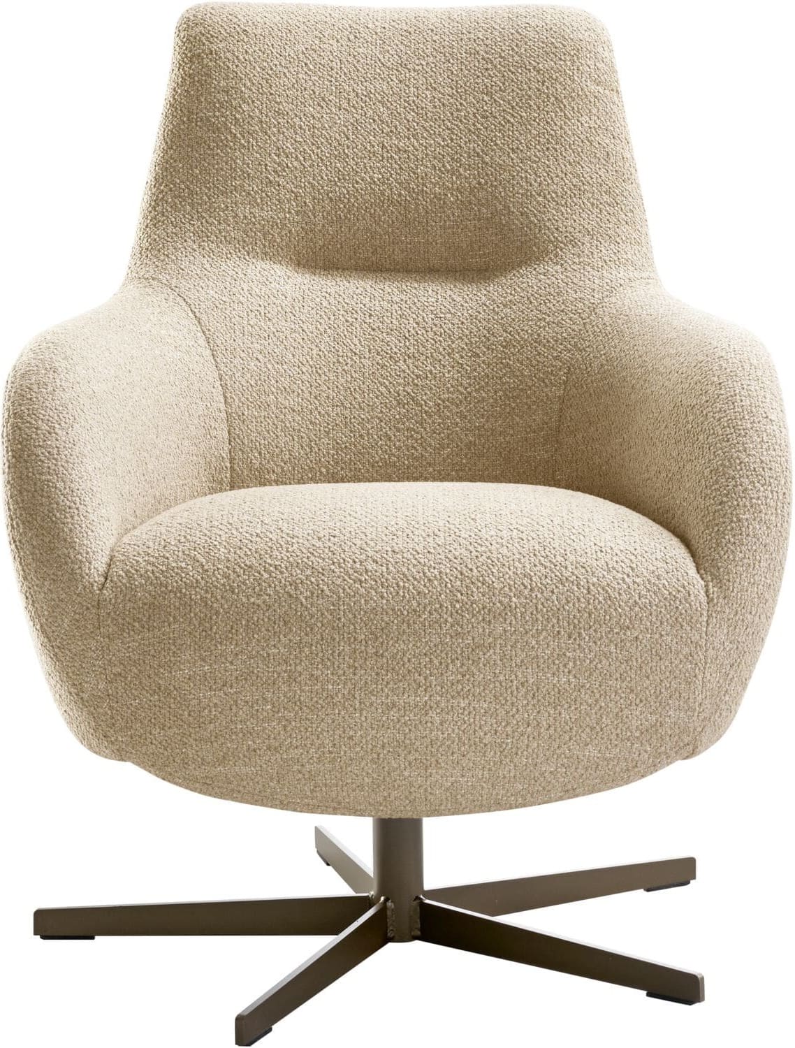 INHOUSE Fauteuil Musia beige Beige Fauteuil
