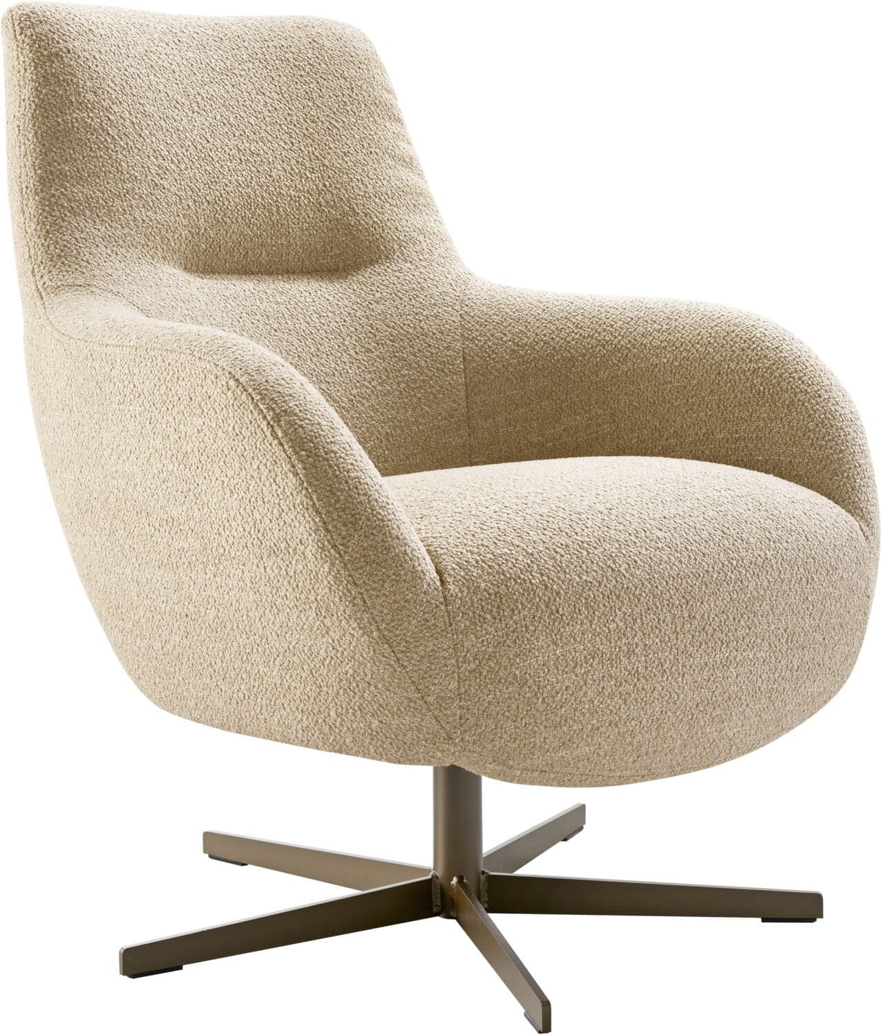 INHOUSE Fauteuil Musia beige Beige Fauteuil