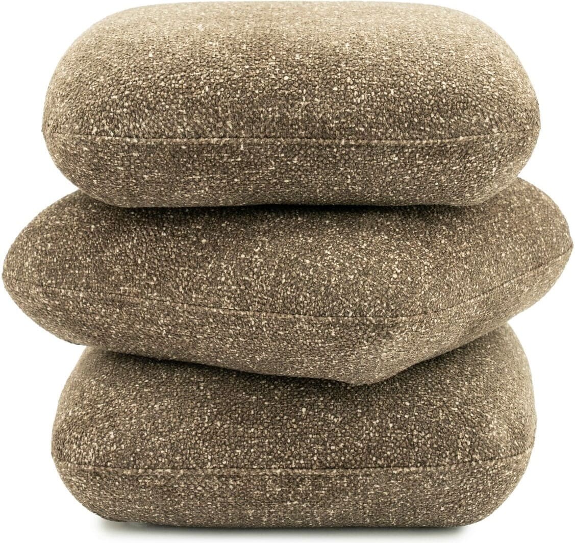 INHOUSE Poef Pillowscape groen Groen Poef