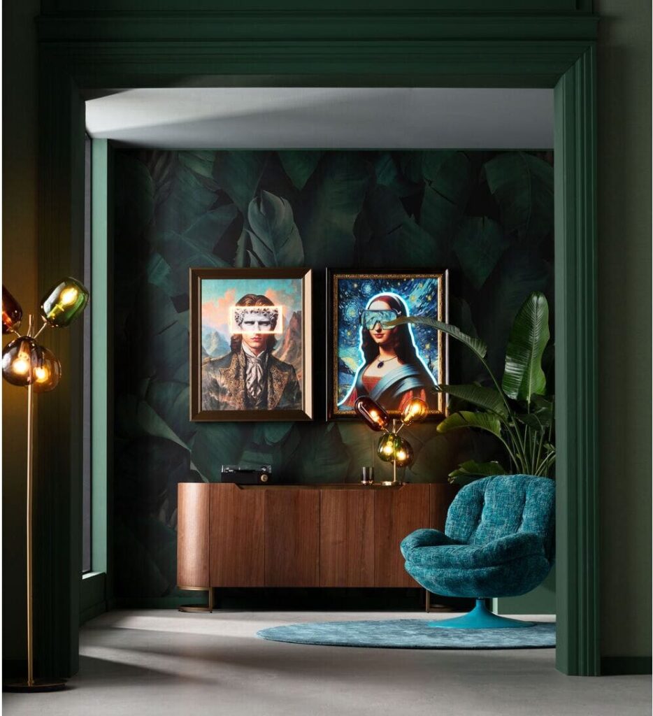 Draaifauteuil Cosy Blue van Kare Design.