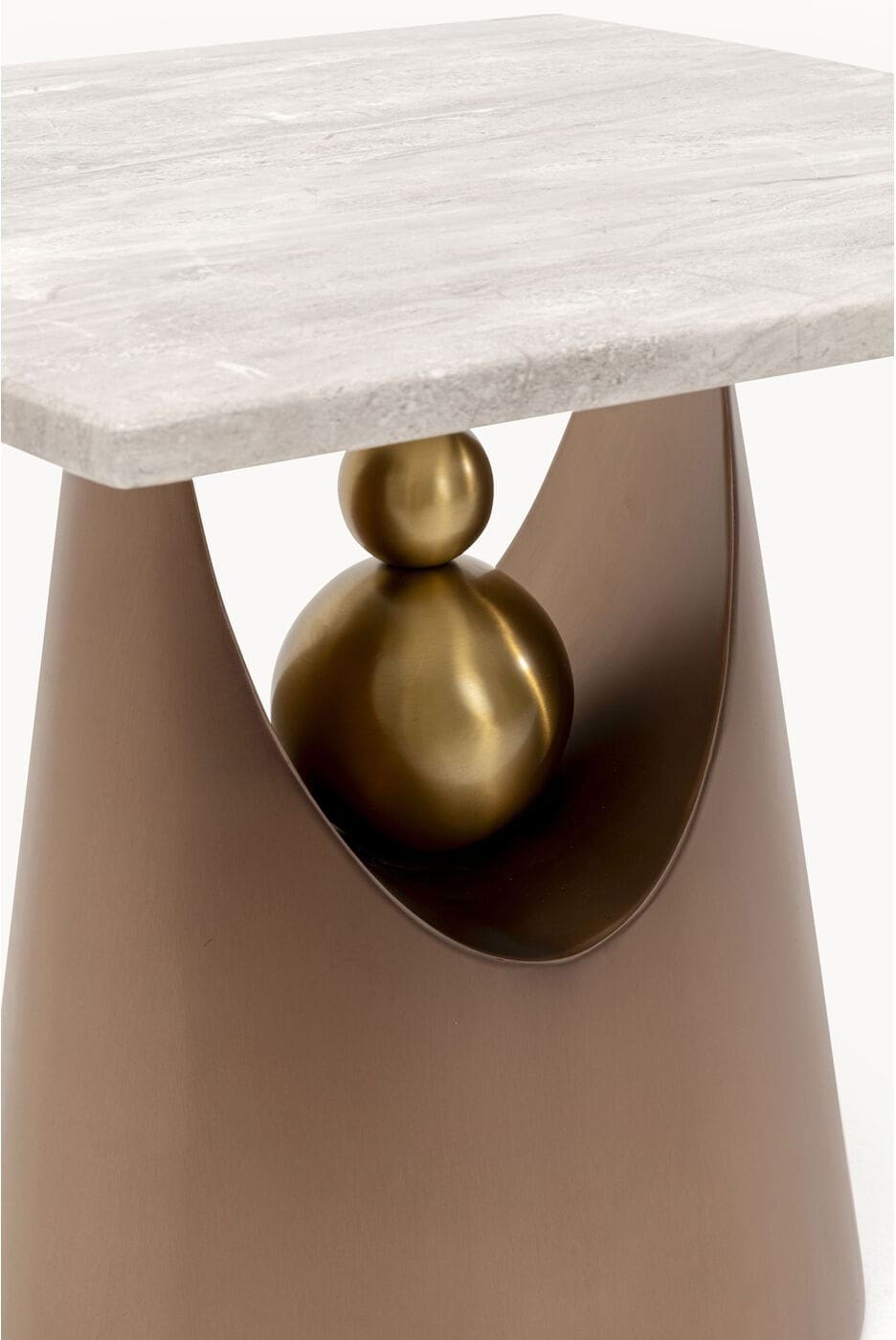 Bijzettafel Geraldo 50x50cm Kare Design Bijzettafel 71636