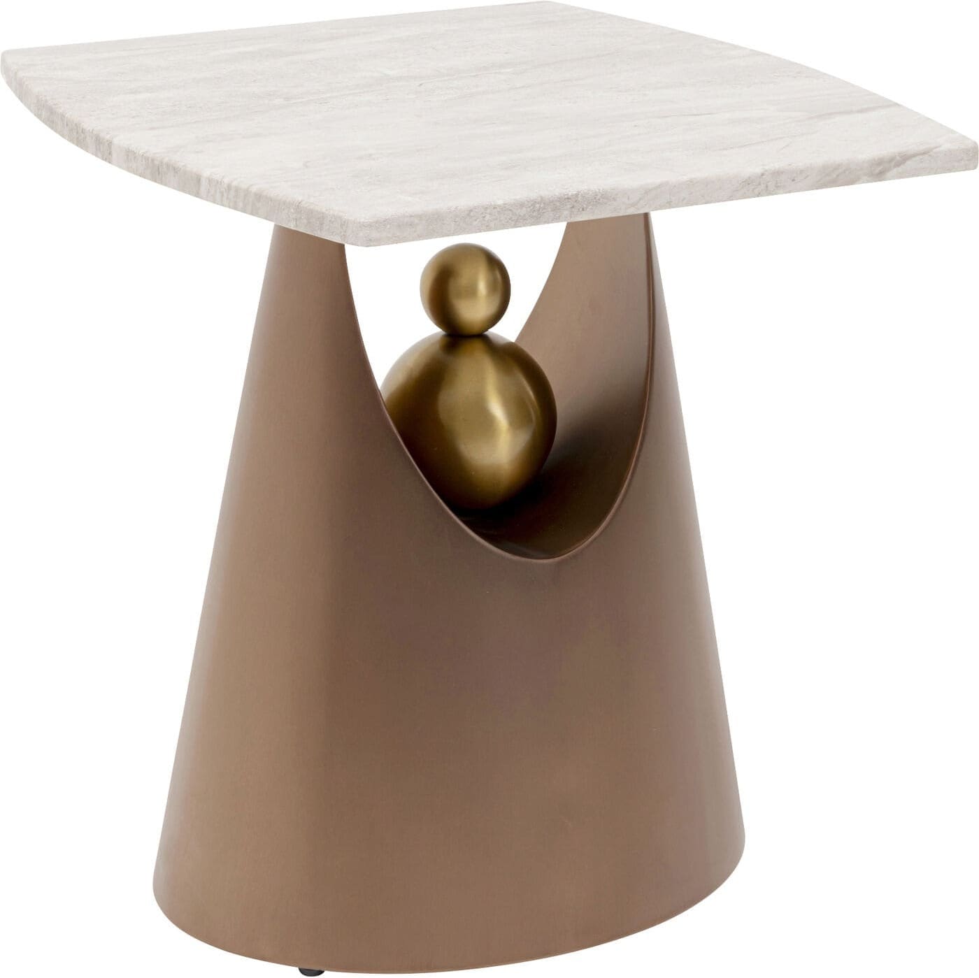 Bijzettafel Geraldo 50x50cm Kare Design Bijzettafel 71636