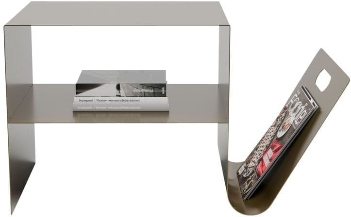 Bijzettafel Lounge News Bronze Kare Design Bijzettafel 71703