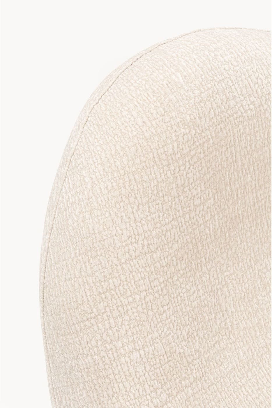 Fauteuil Glow Wave Medium Cream 116cm Kare Design Fauteuil 71481