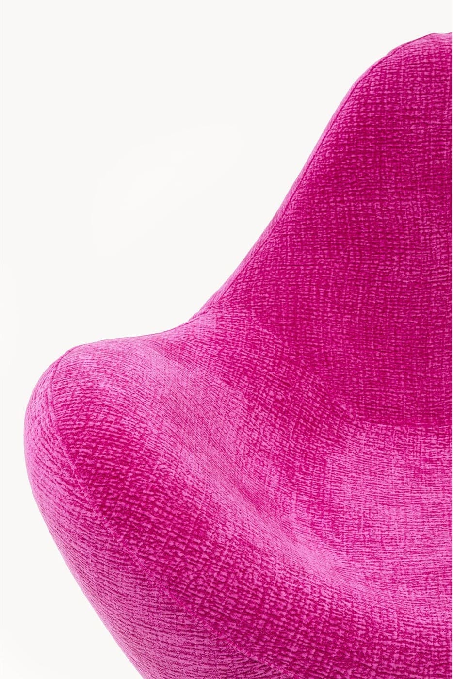 Fauteuil Glow Wave Medium Pink 116cm Kare Design Fauteuil 71483