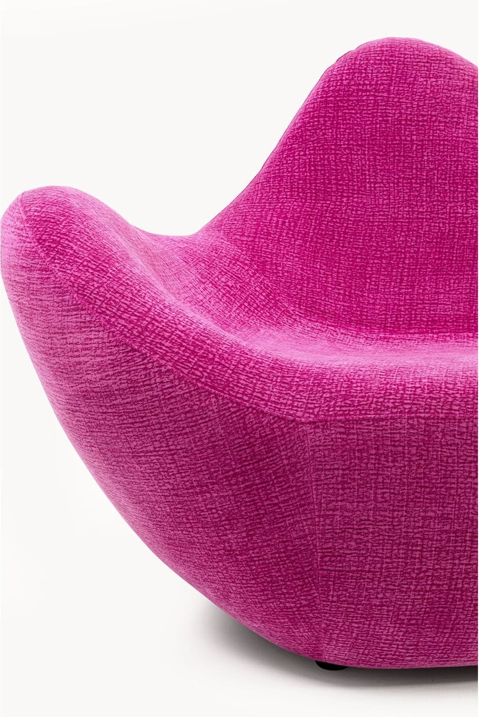 Fauteuil Glow Wave Medium Pink 116cm Kare Design Fauteuil 71483