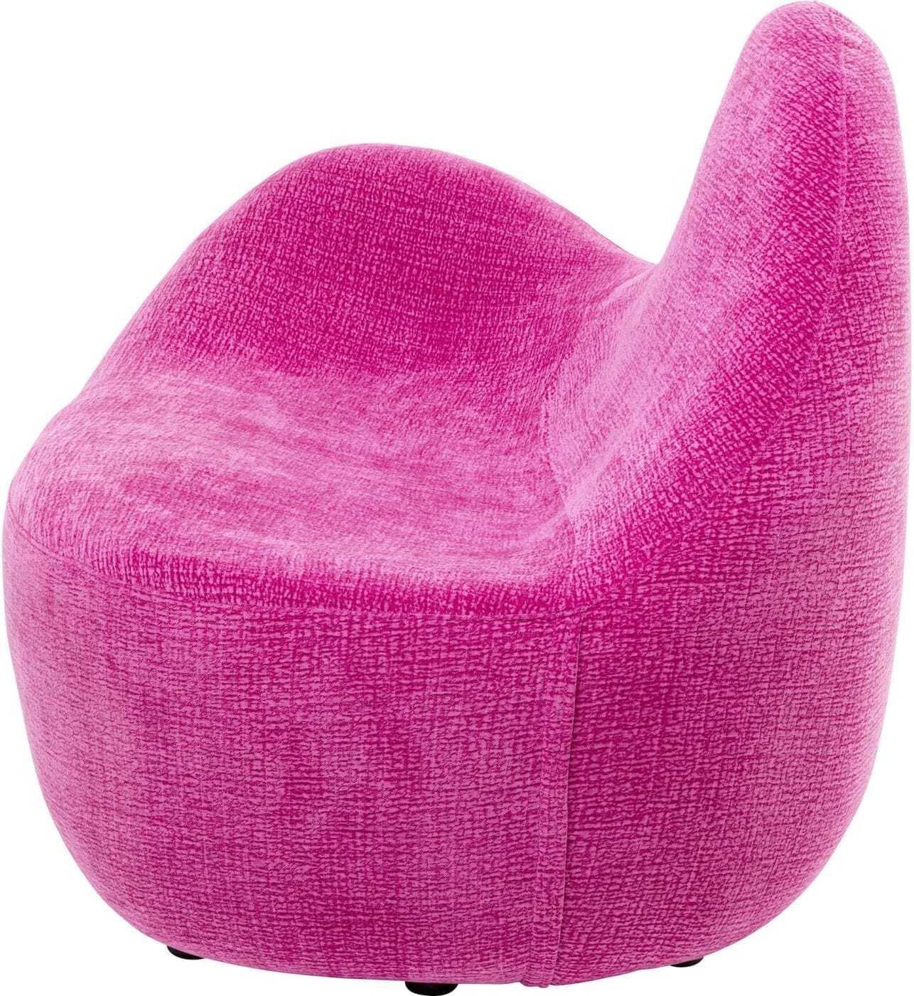 Fauteuil Glow Wave Medium Pink 116cm Kare Design Fauteuil 71483
