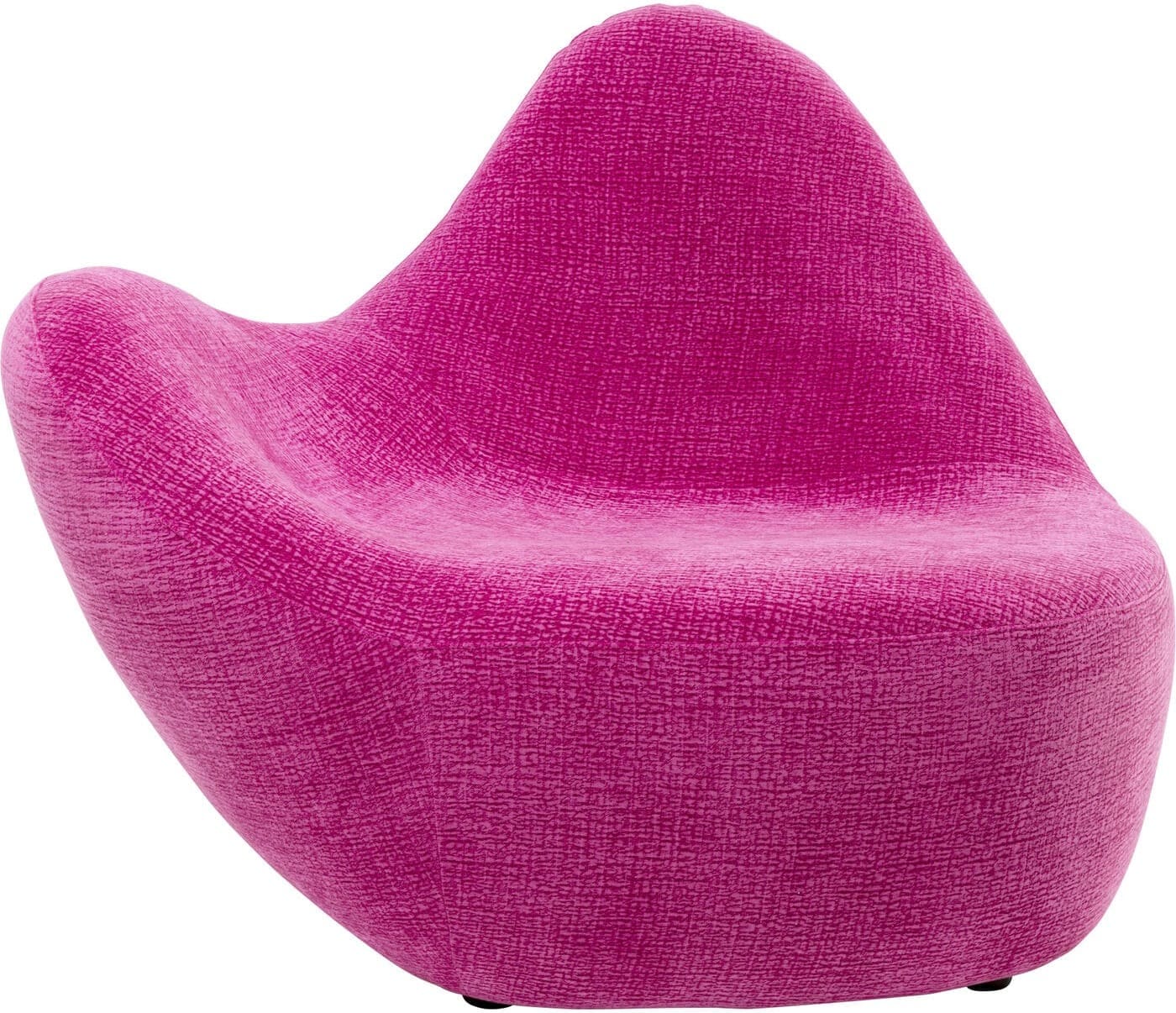 Fauteuil Glow Wave Medium Pink 116cm Kare Design Fauteuil 71483