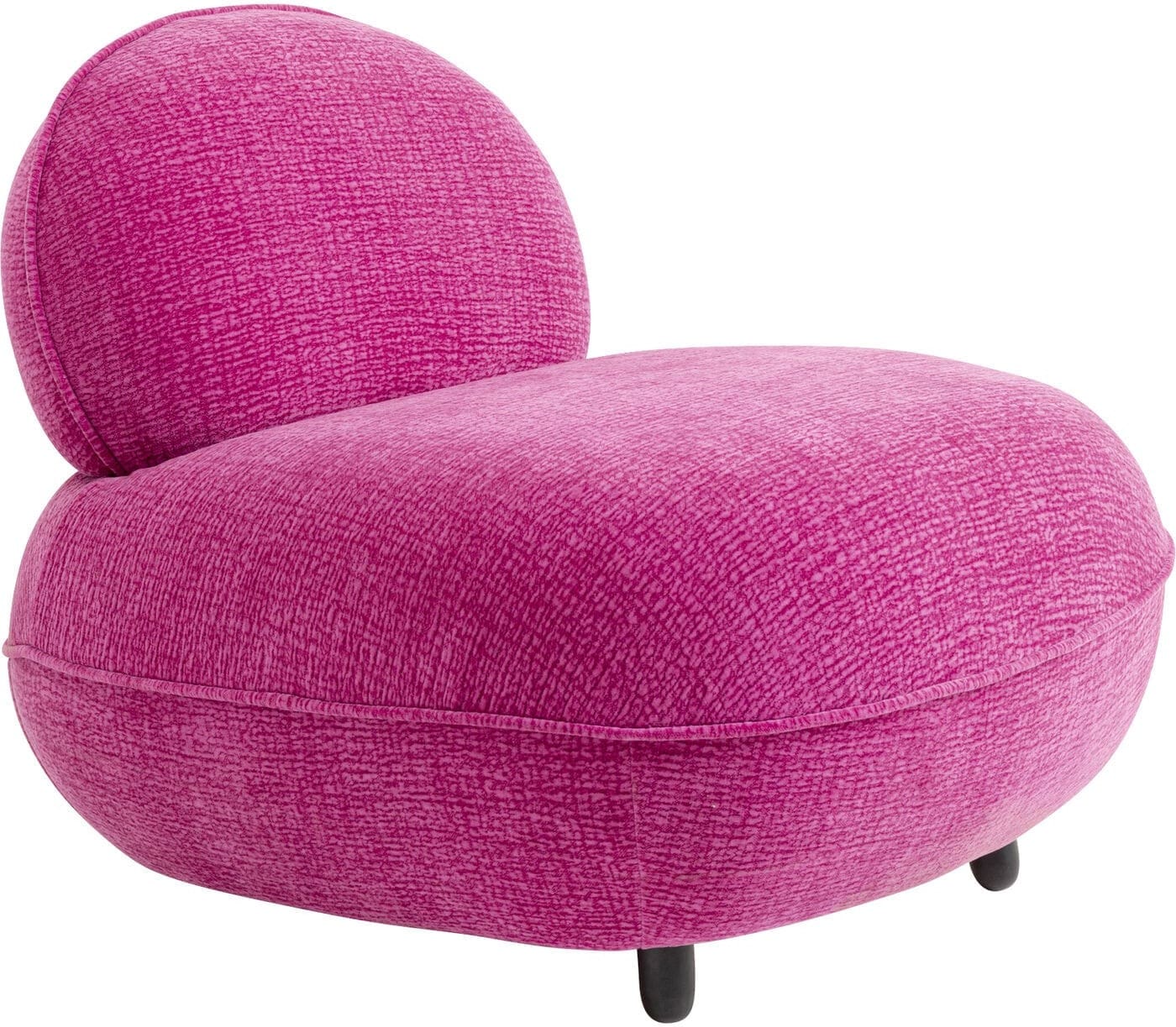 Fauteuil Kumo Pink 70cm Kare Design Fauteuil 71609