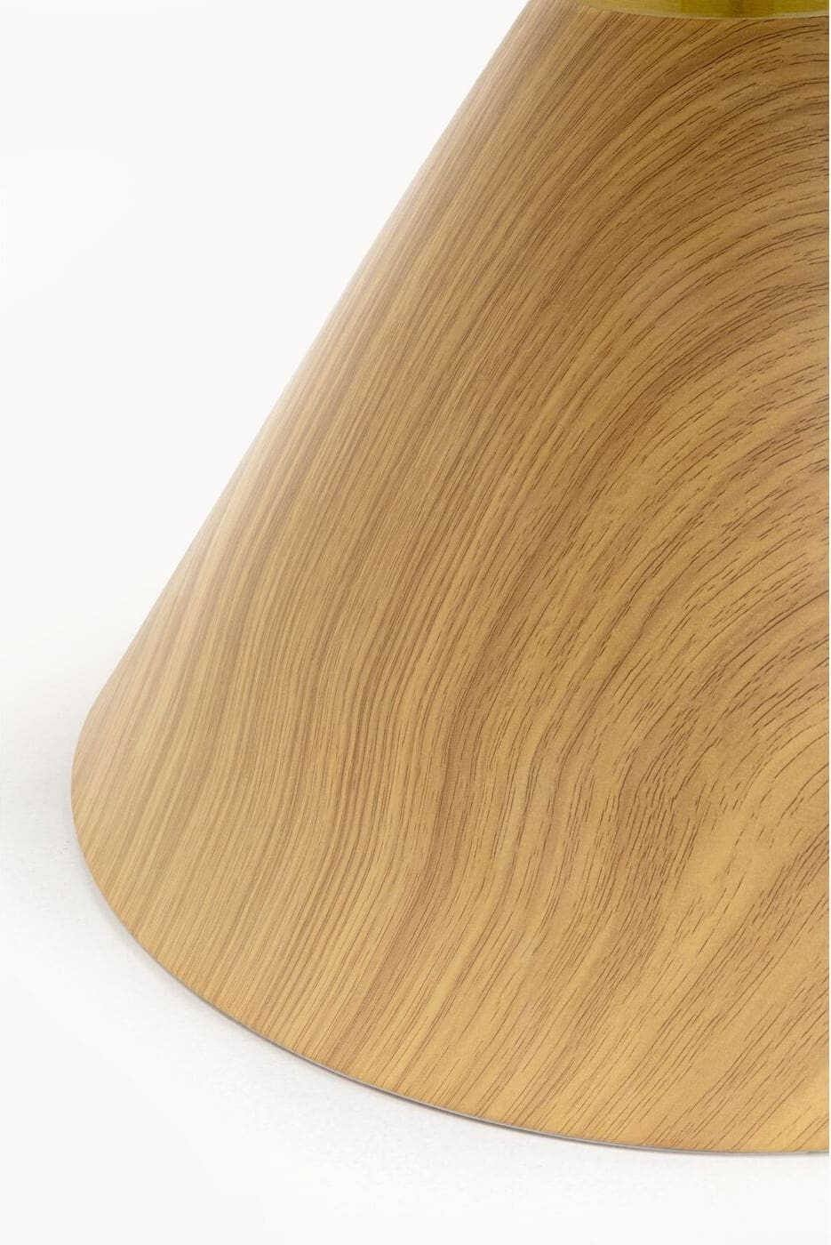 Salontafel Cono Oak Travertin Ø70cm Kare Design Salontafel 70656