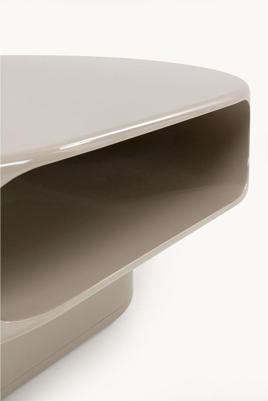 Salontafel Groove Taupe 160x100cm Kare Design Salontafel 71172