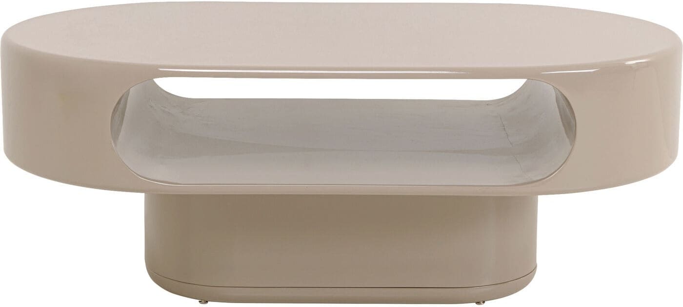 Salontafel Groove Taupe 160x100cm Kare Design Salontafel 71172
